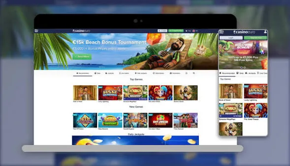 CasinoEuro App Screenshot